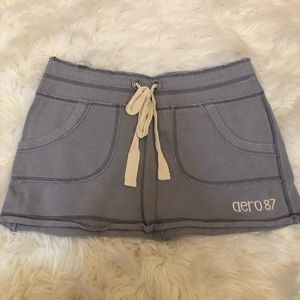 Aeropostale grey mini skirt
